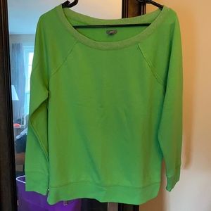 Aerie comfy green sweater — size S